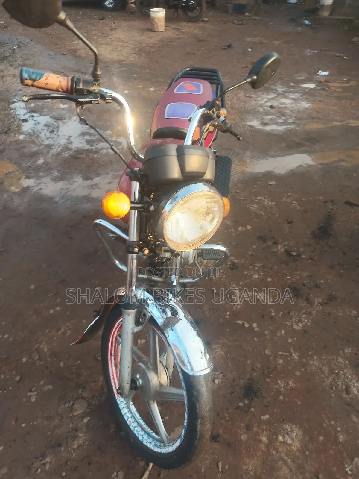 TVS XL 100 2016 Red