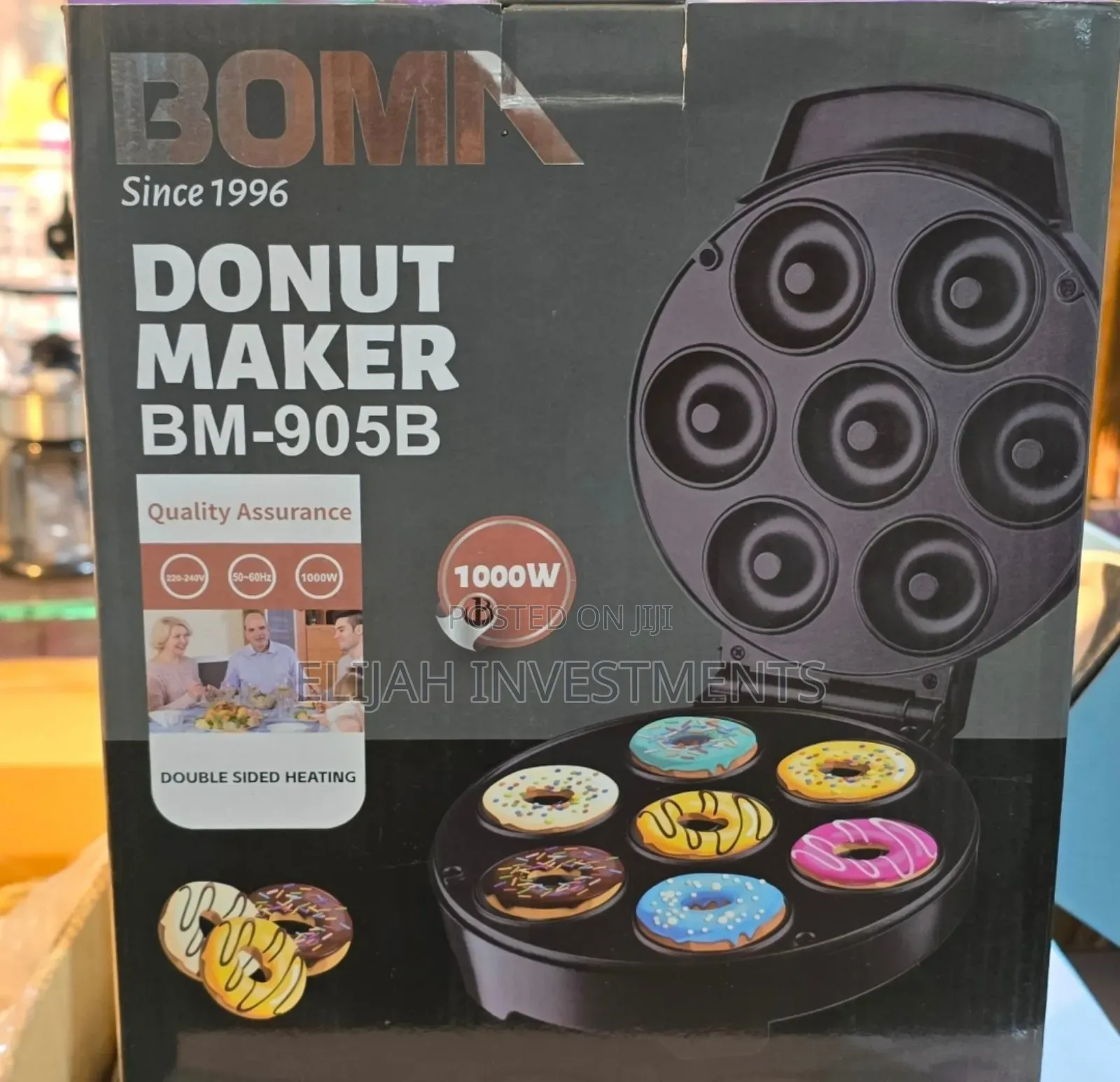 Efficient Boma Donut Maker BM-905B, Double Sided Heating