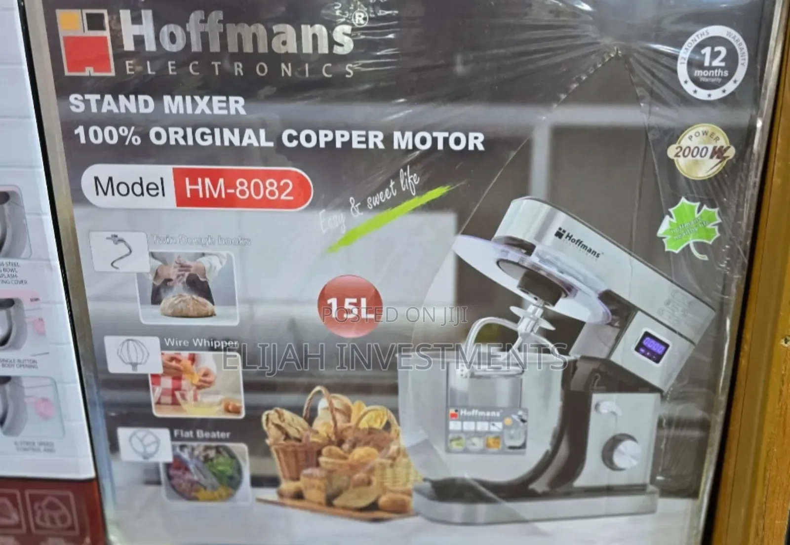 Efficient 15L Hoffman Stand Mixer