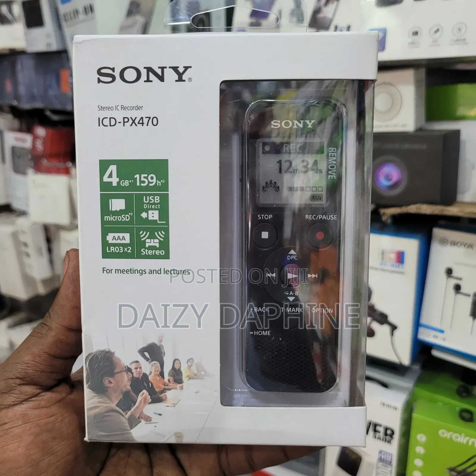 Sony Stereo Ic Recorder
Icd-Px470