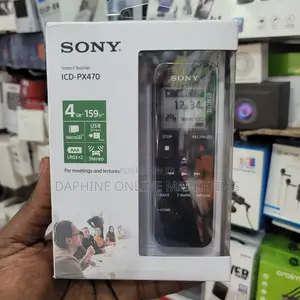 Sony Stereo Ic Recorder
Icd-Px470