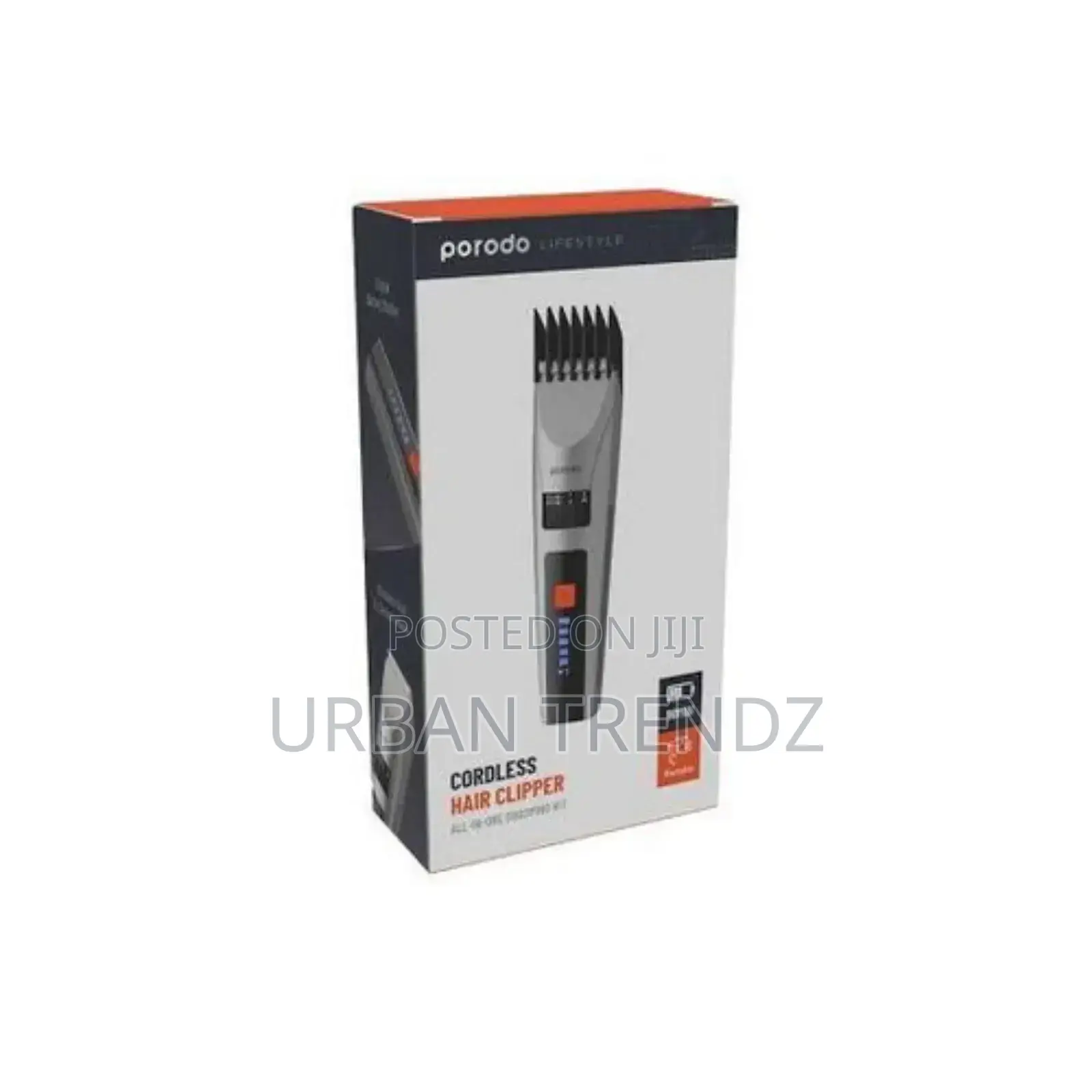 Porodo Lifestyle Rechargeable LED Display Hair Clipper