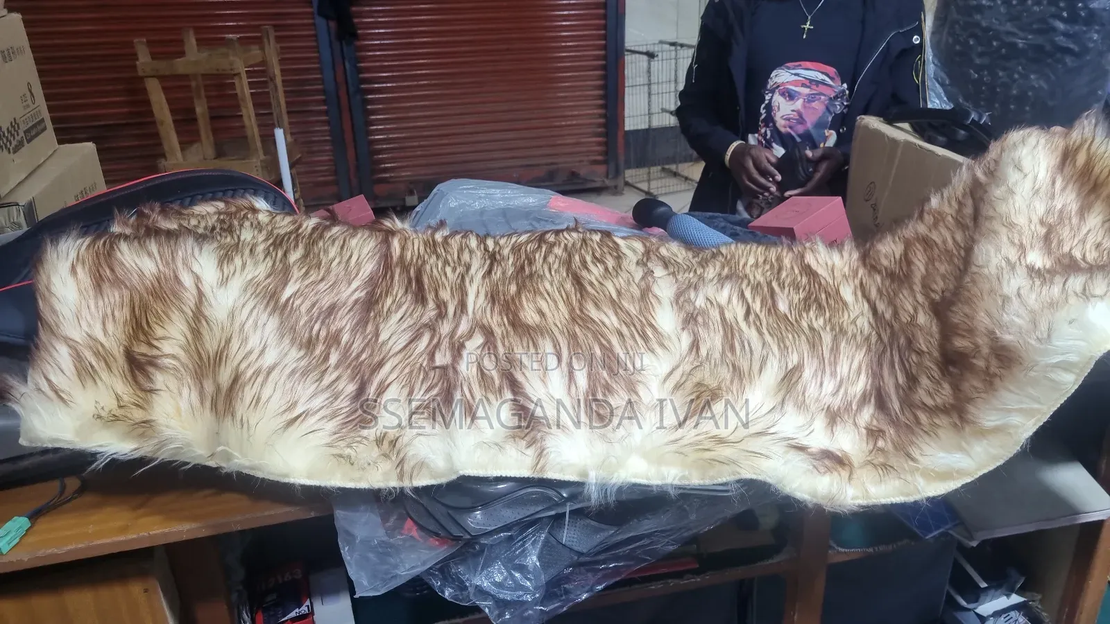 Dash Board Hairy Cover
