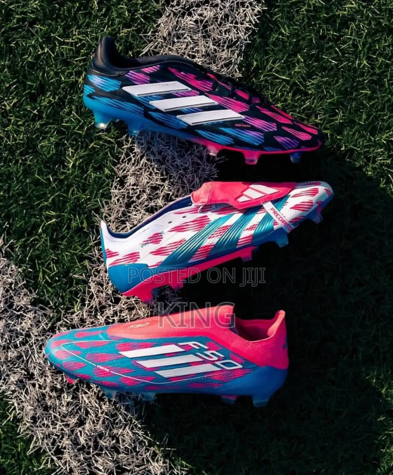 Finix Predator Elite Foldover Firm Ground Soccer Cleats