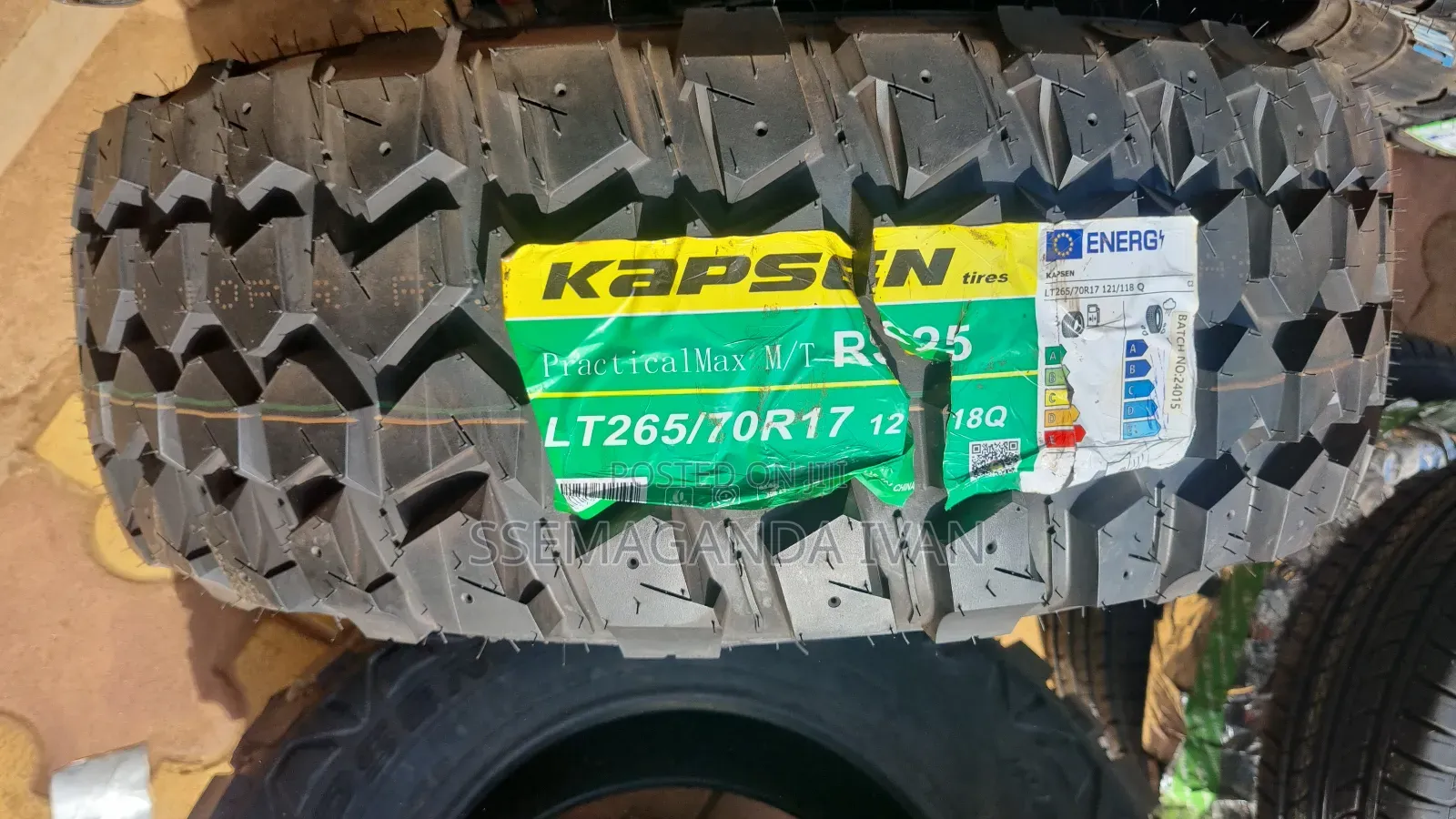 265/70r17 118q M/T Kapsen Mudterrain Tyres