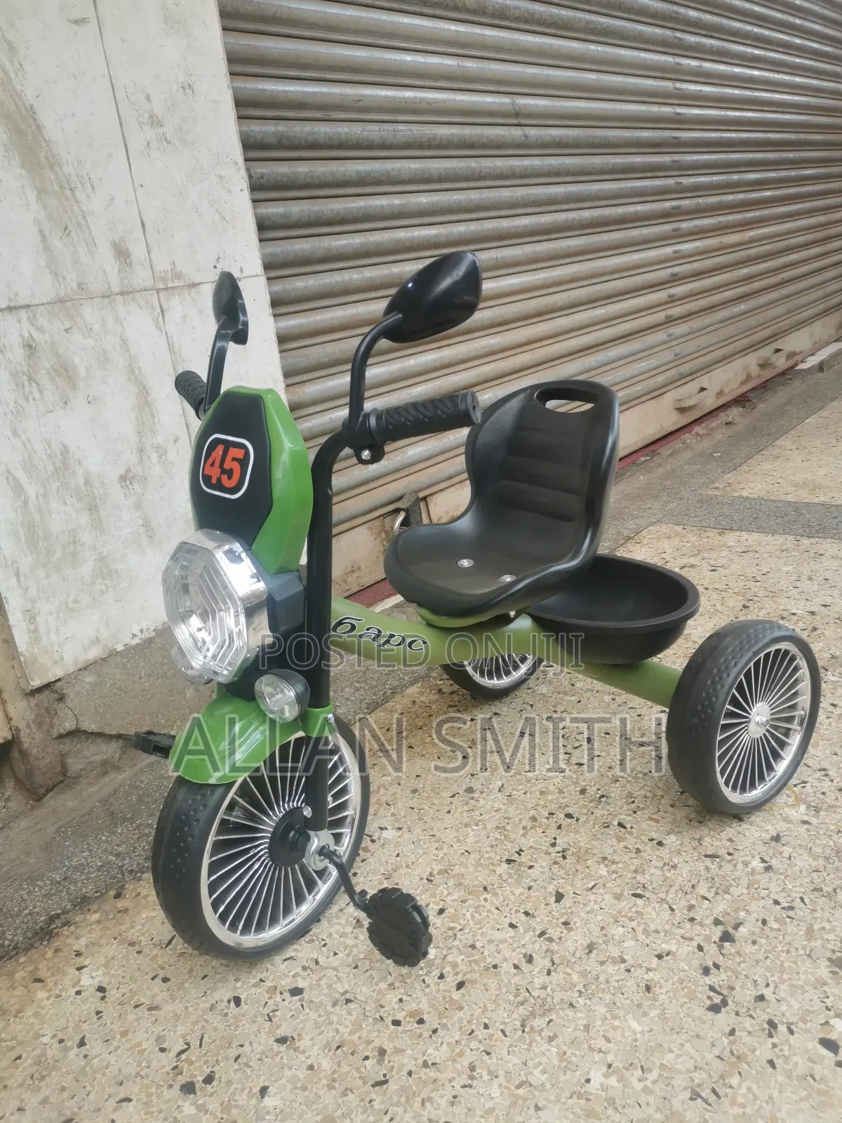 Kids Green Tricycles