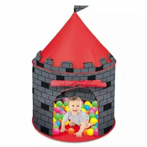 Photo - Kids Castle Play Tent - Indoor Outdoor Playhouse