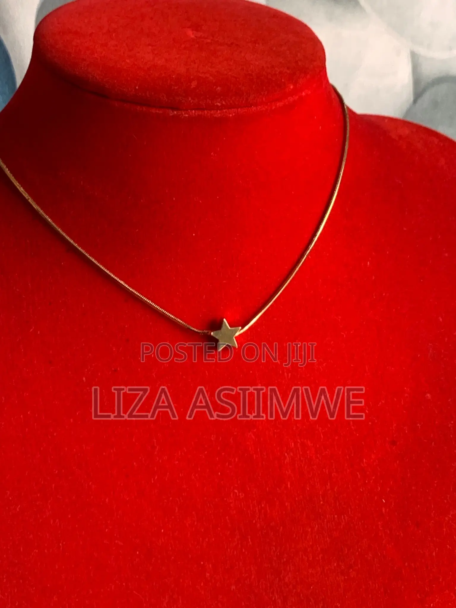 Gold Star Necklace