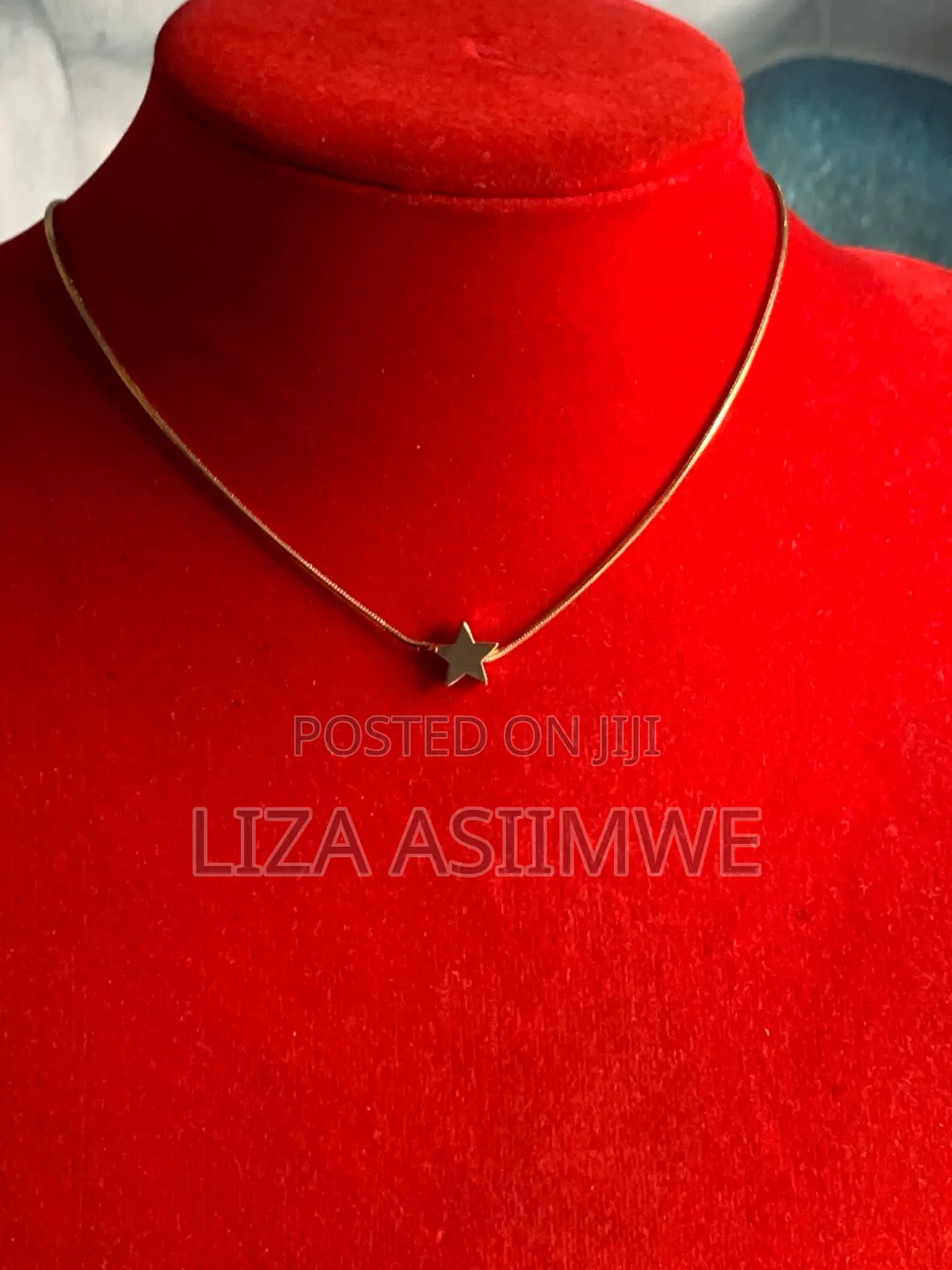 Gold Star Necklace