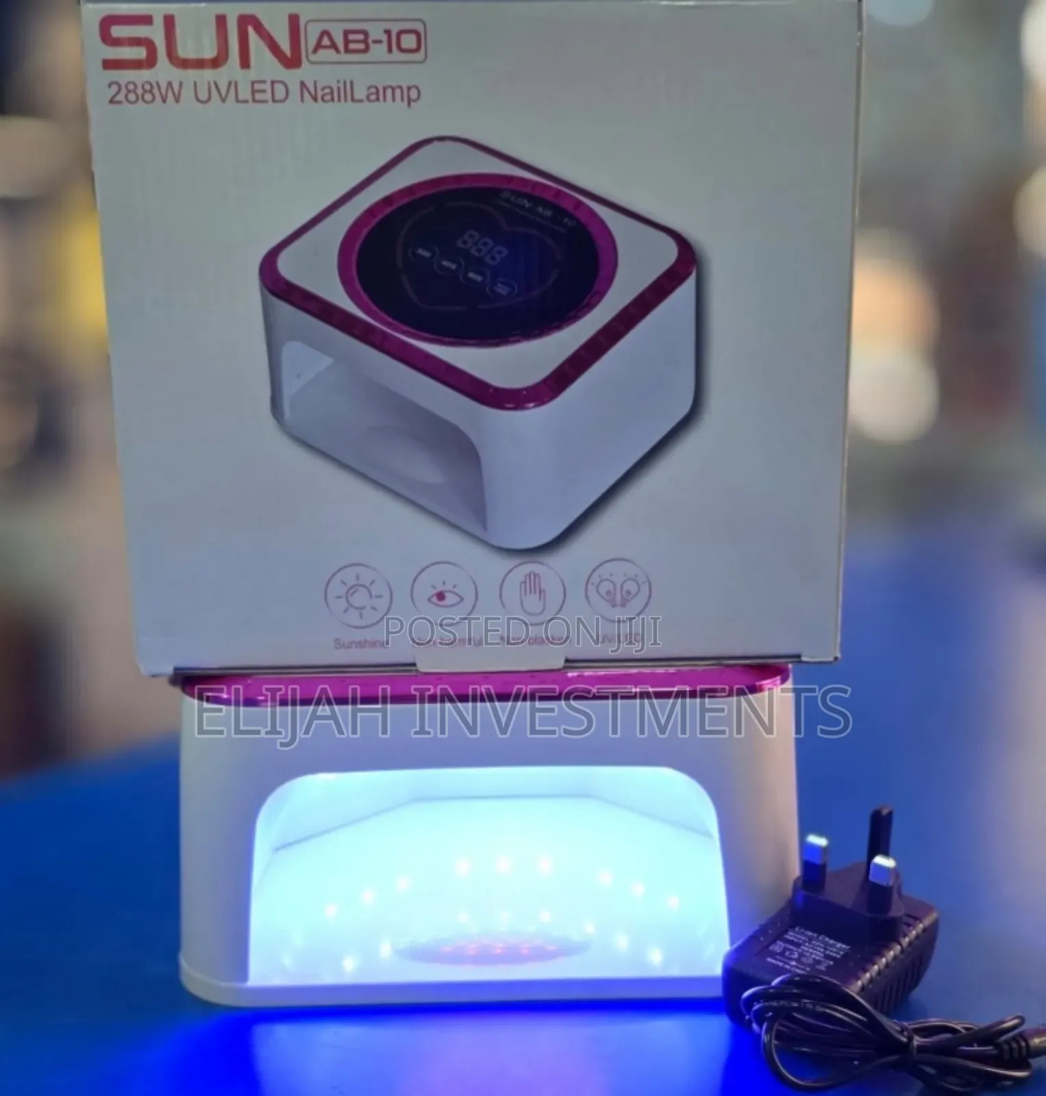 Long Lasting Sun AB-10 288 Watts UV LED Nail Lamp