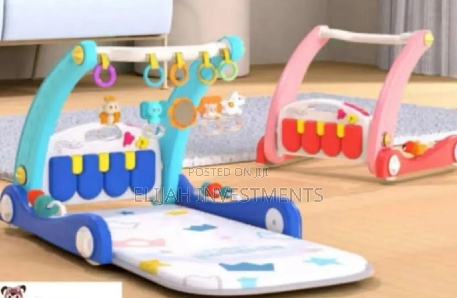 Soft and Comfortable Baby Piano Rack and Walker