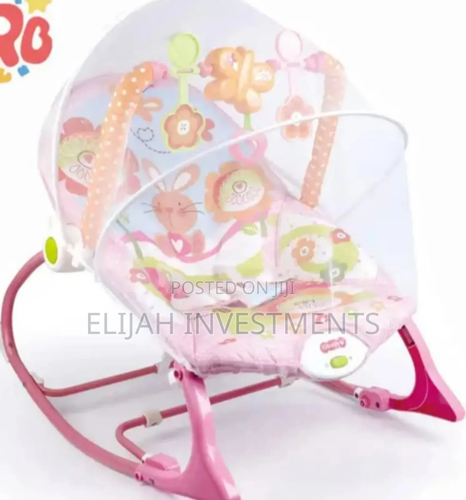 Great Looking and Fashionable Baby Rocker Chair With Net