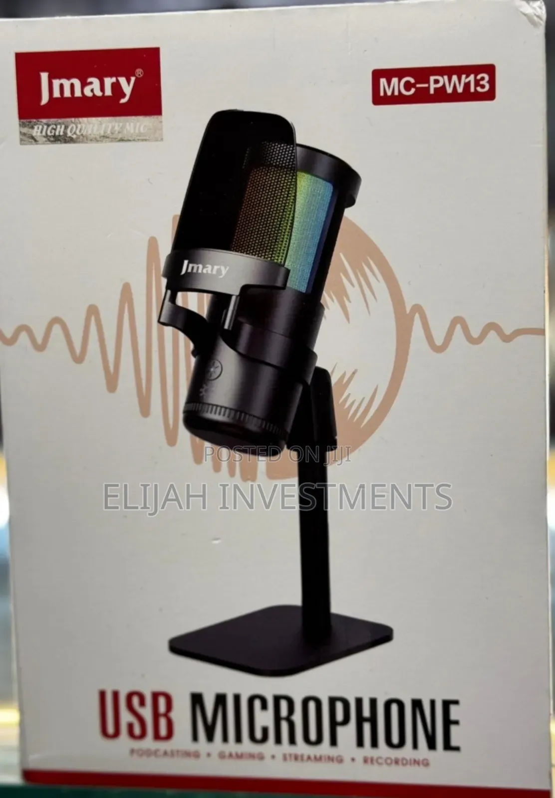Efficient Jmary -PW13 USB Microphone