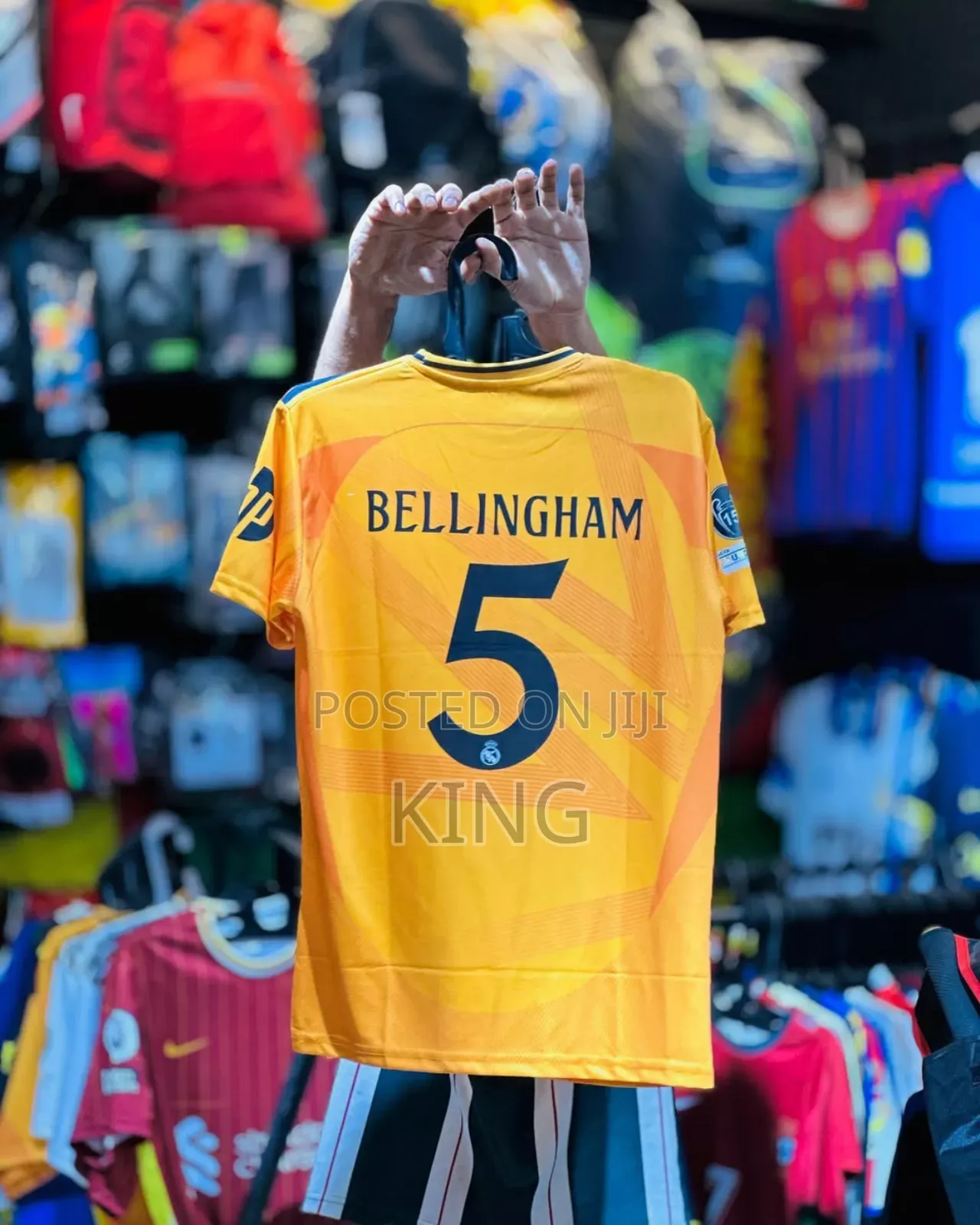 Jude Bellingham Madrid Away Kit