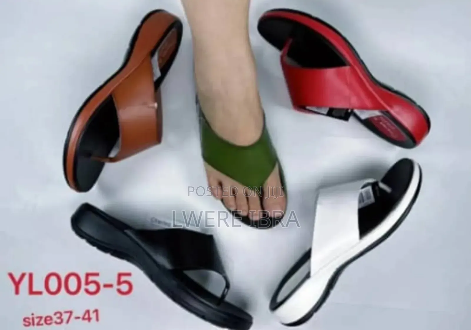 Wedged Heel Sheos 5 Colors
