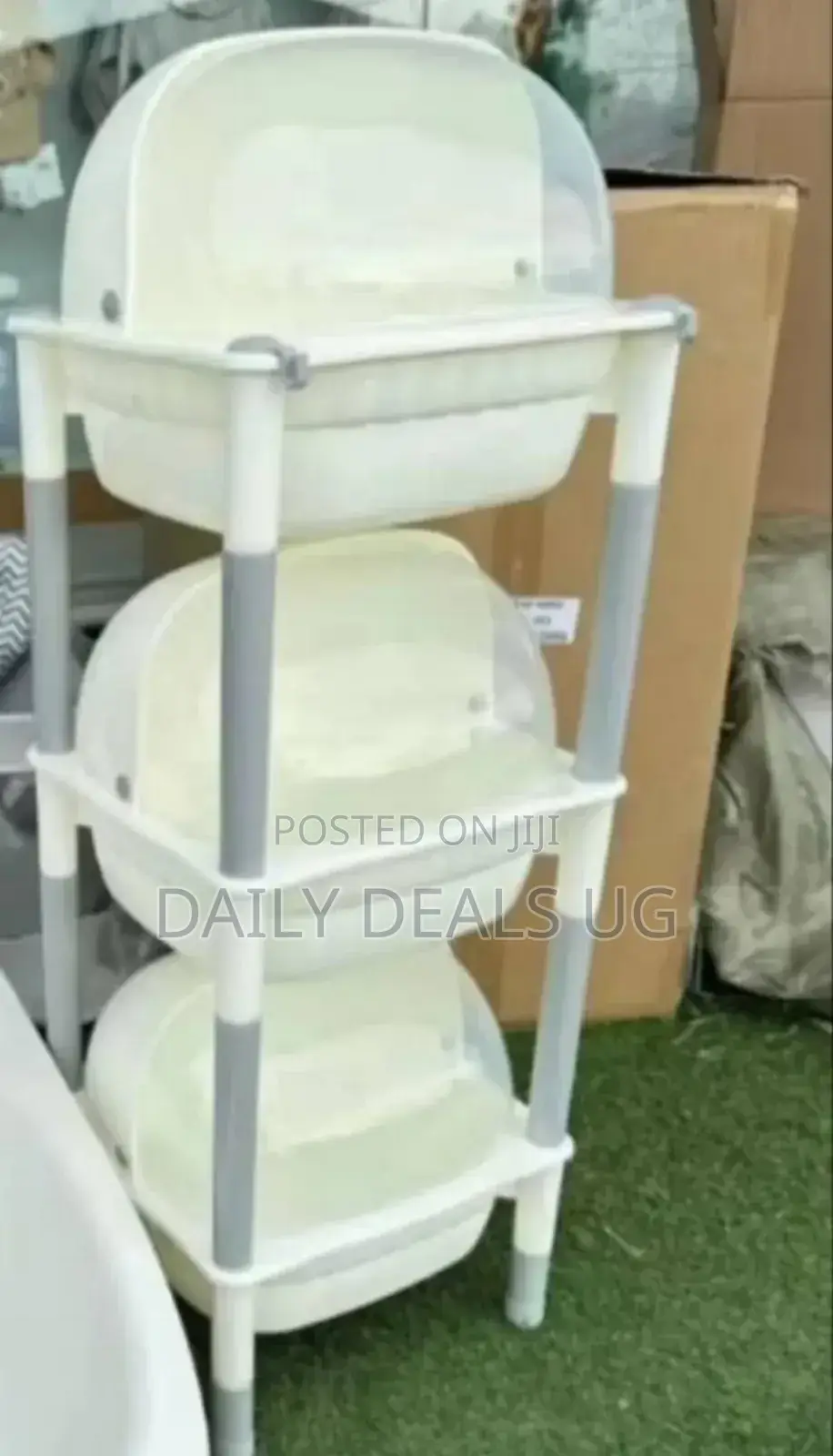 Plastic Stroller Storage Rack
