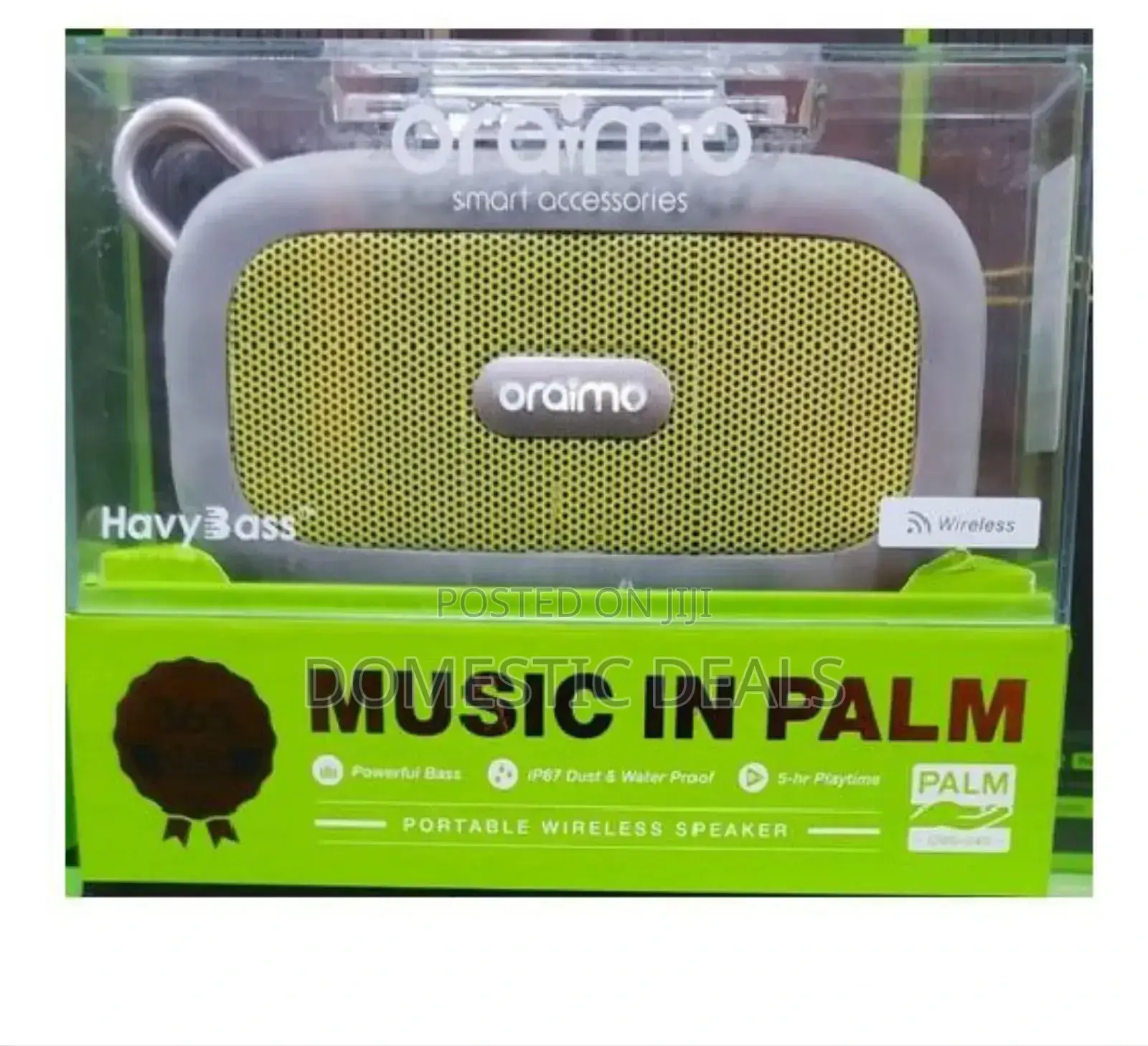 Oraimo Palm Portable Bluetooth Speaker