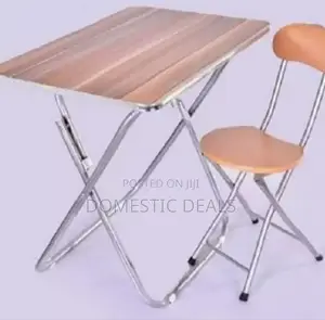 Folding Reading Table With Chair