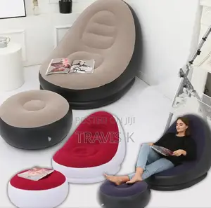 Inflatable Sofa With Footrest