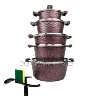 5pcs Set of Cookware Serving Dishes