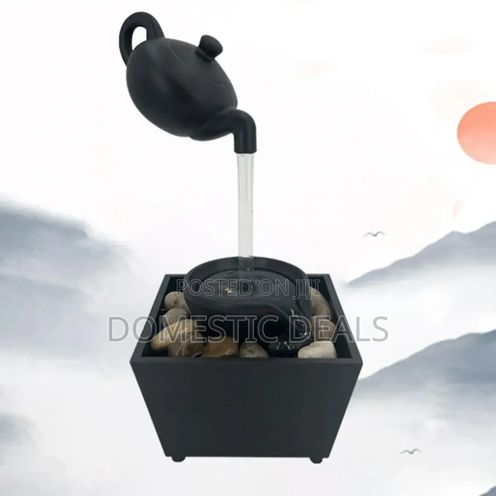 Floating Teapot Water Fountain