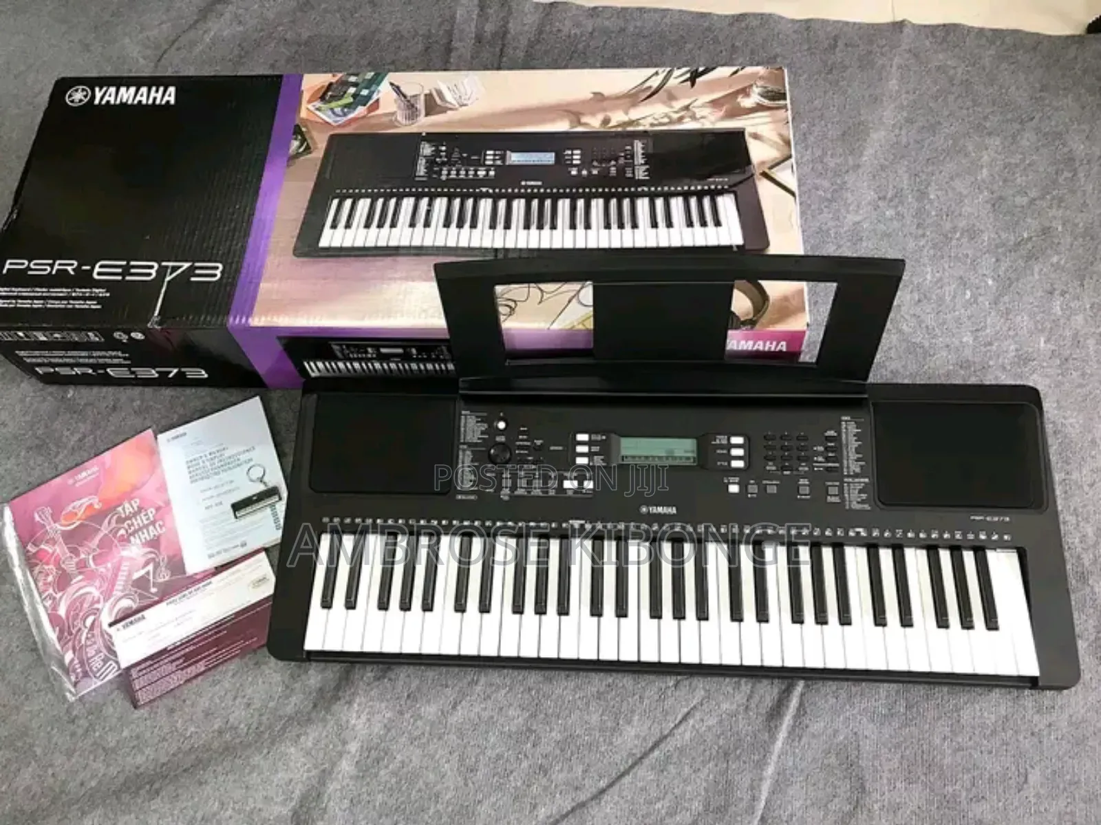 YAMAHA PSR E373 in-Buit Functions LCD Display Piano Keyboard