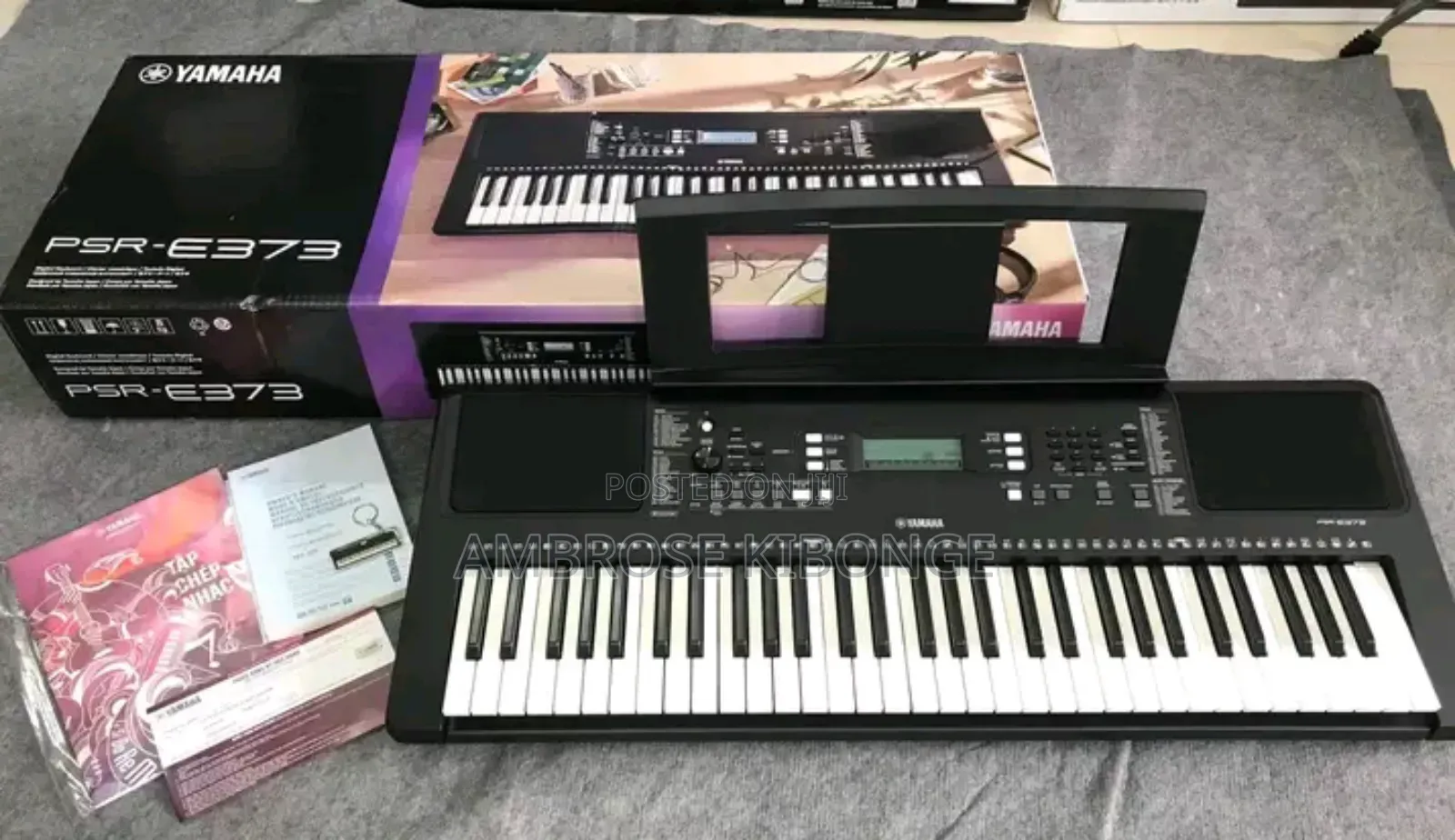 YAMAHA PSR E373 in-Buit Functions LCD Display Piano Keyboard