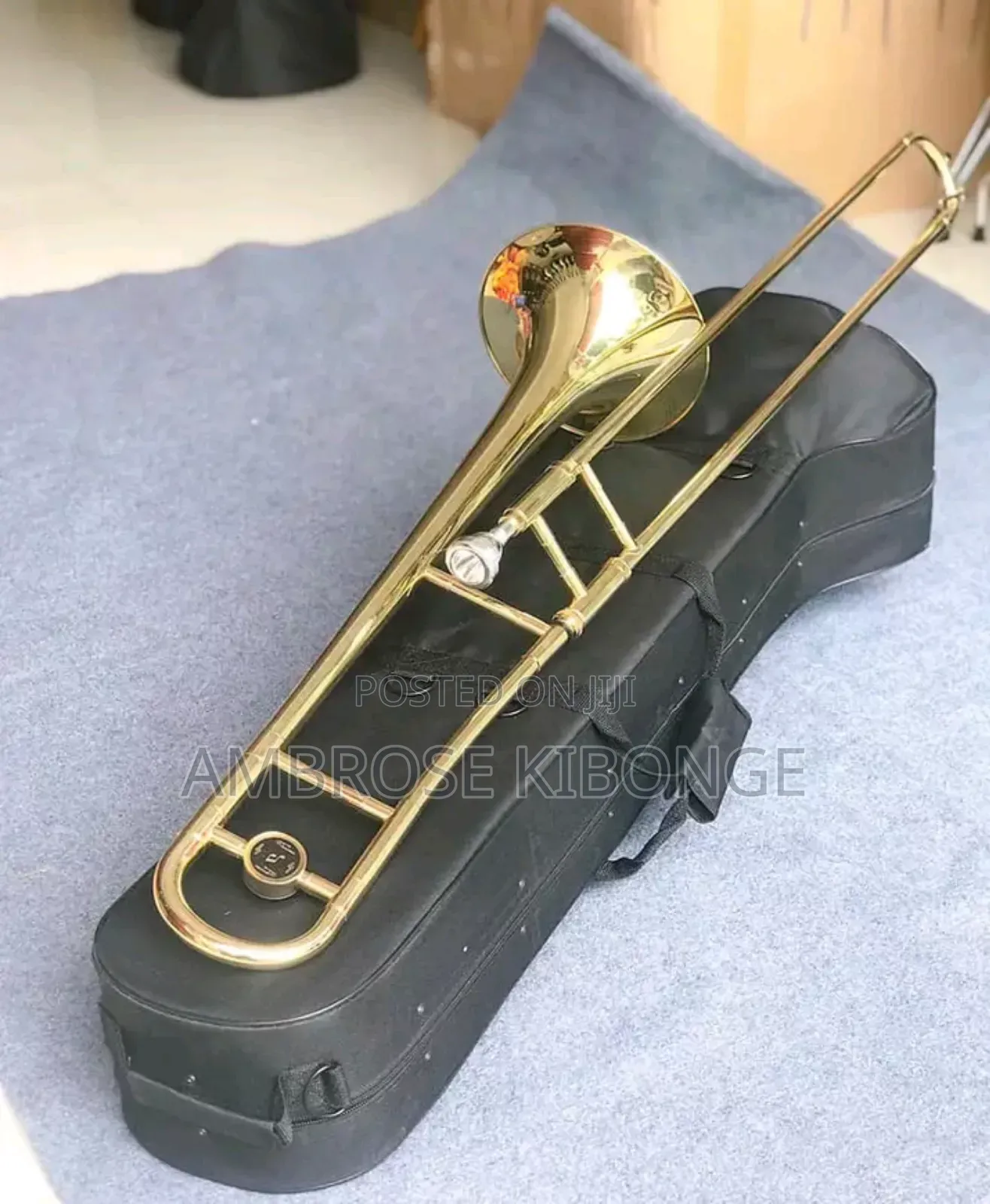 High Quality PREMIER England Bronze Trombone Full Package.