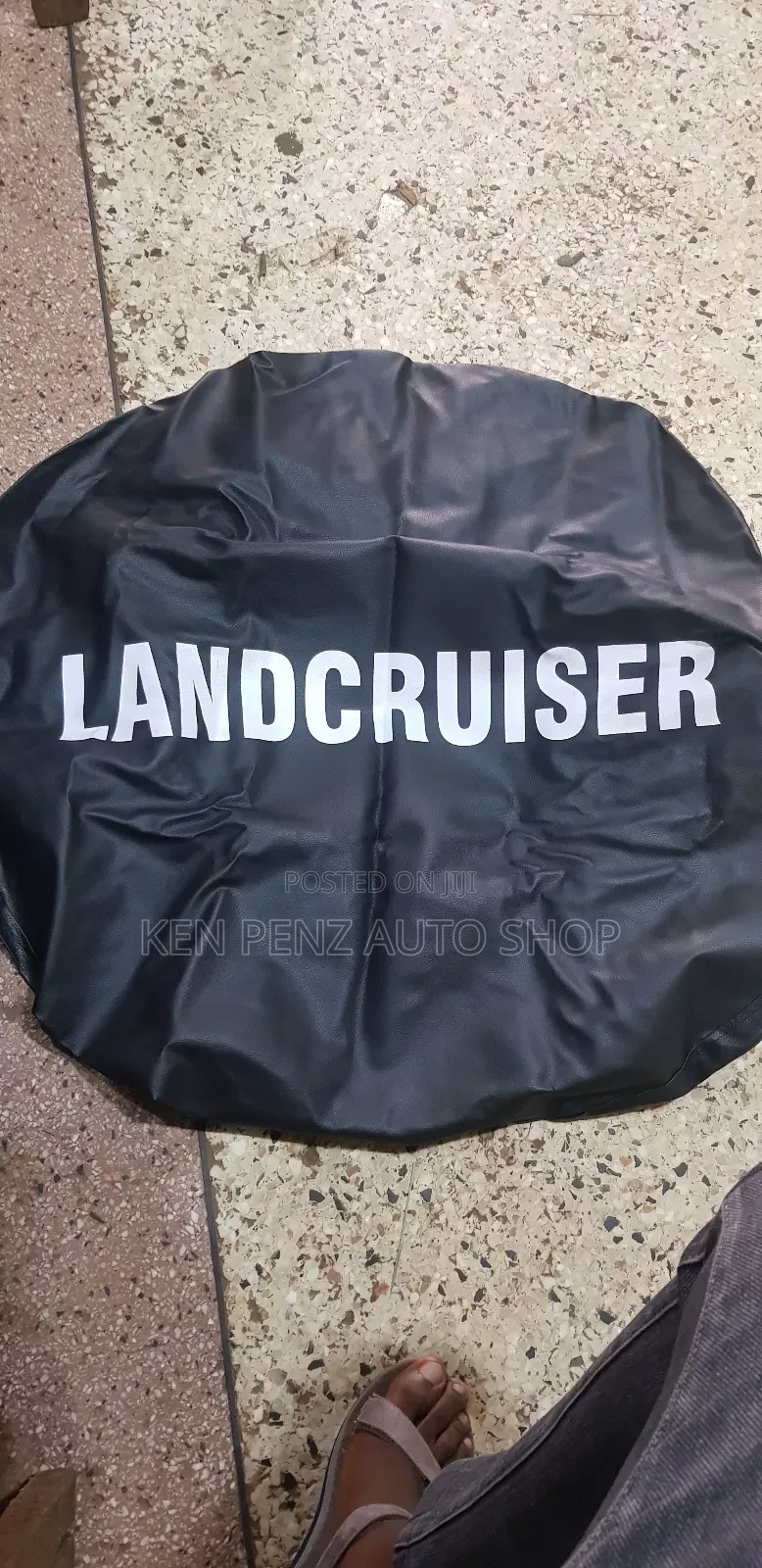 Rear Spare Tyre Cover for Landcruiser