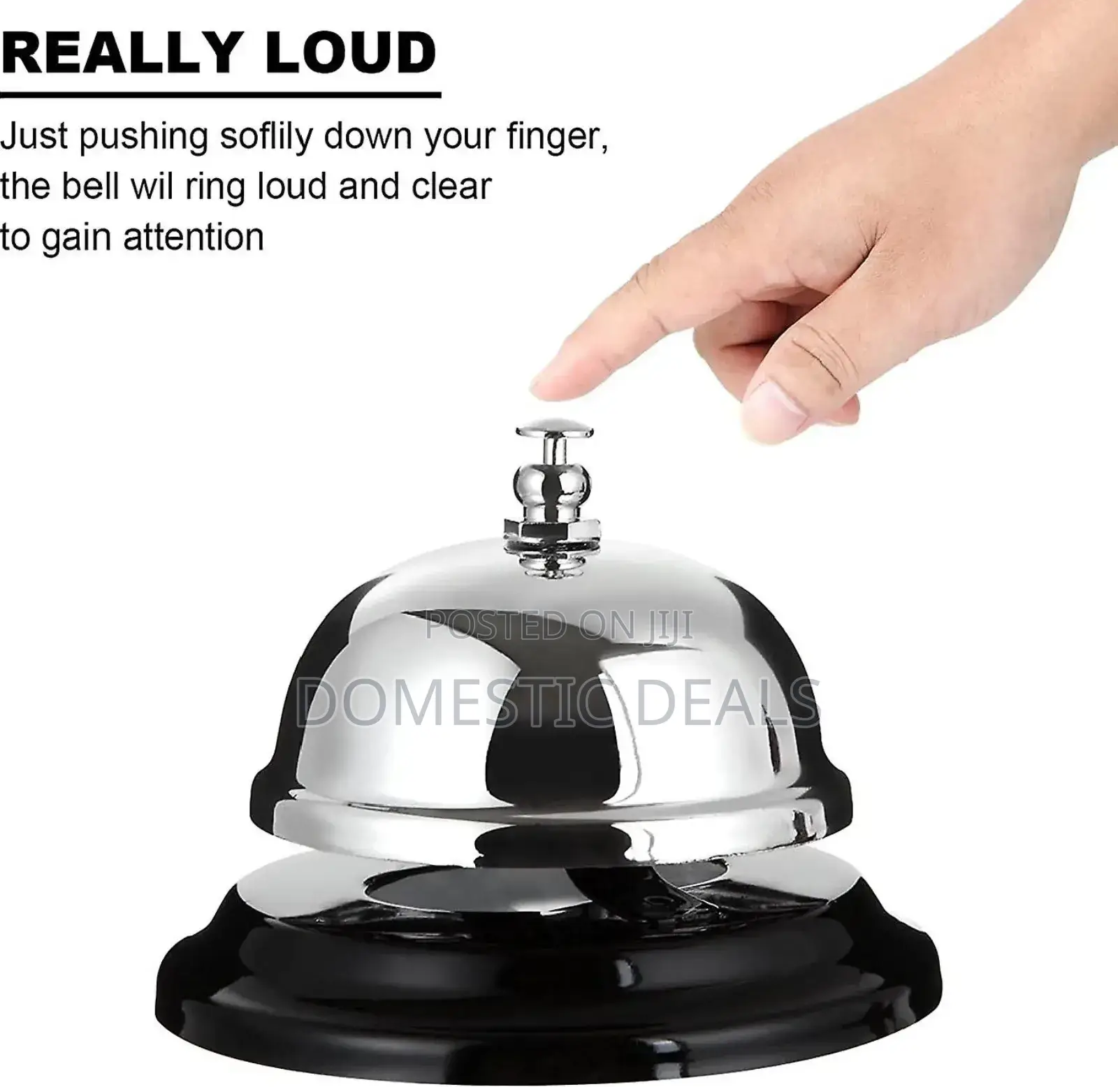 Silver Office Call Bell