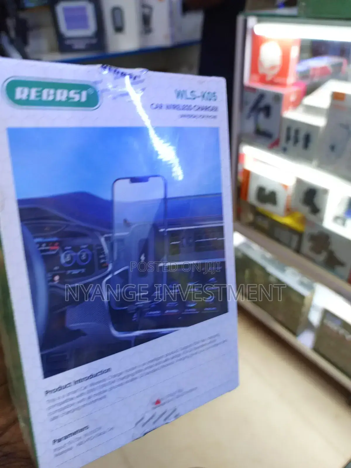 Car Phone Holder With Wireless Charging
