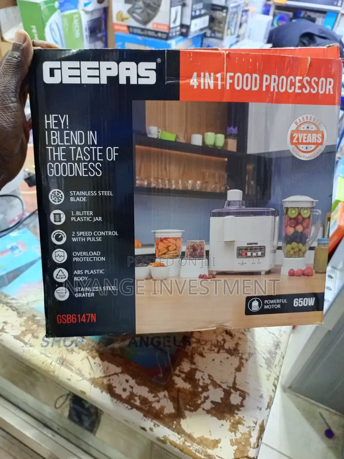 Food Processor by Geepas.