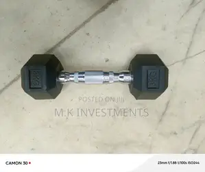 Photo - 1pc 3kg Hex Dumbell