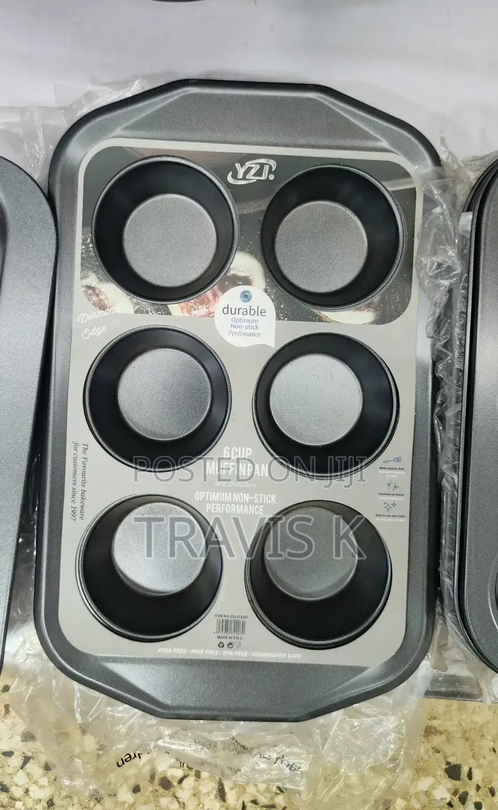 6 Holes Cupcake Muffin Baking Pan