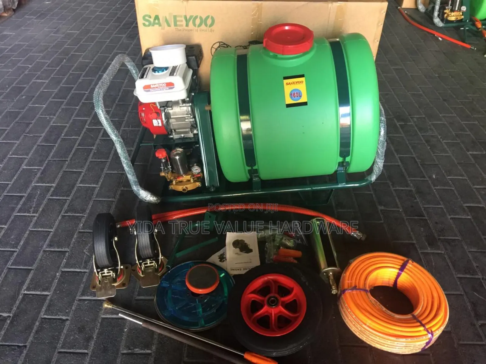 Power Sprayer 100 Litres Tank With Whee