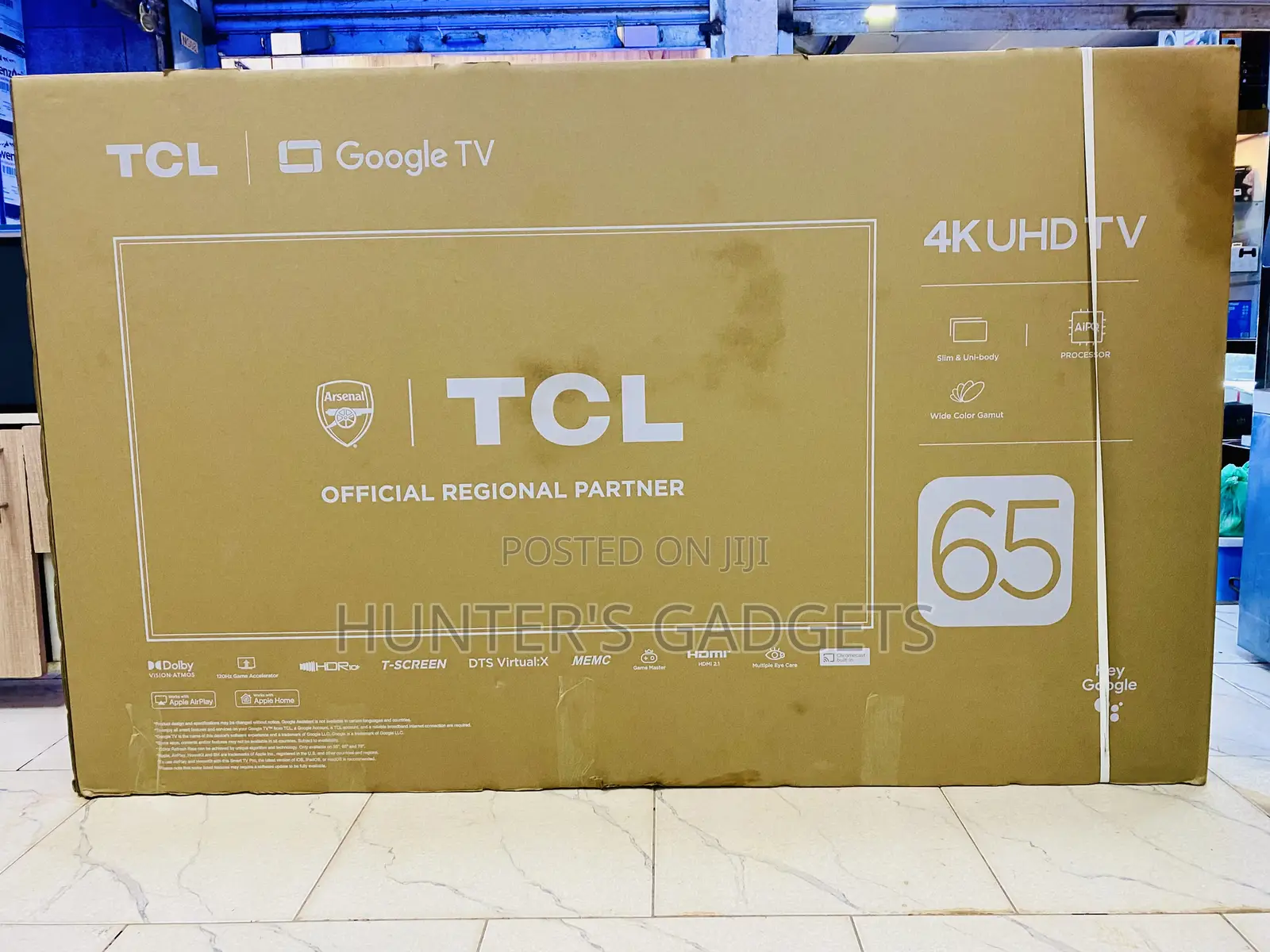 65 Inch TCL Brand New Smart Google Tv New Model Built in Tv