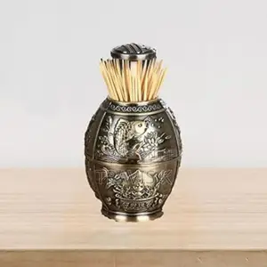 Hand Press Toothpick Holder