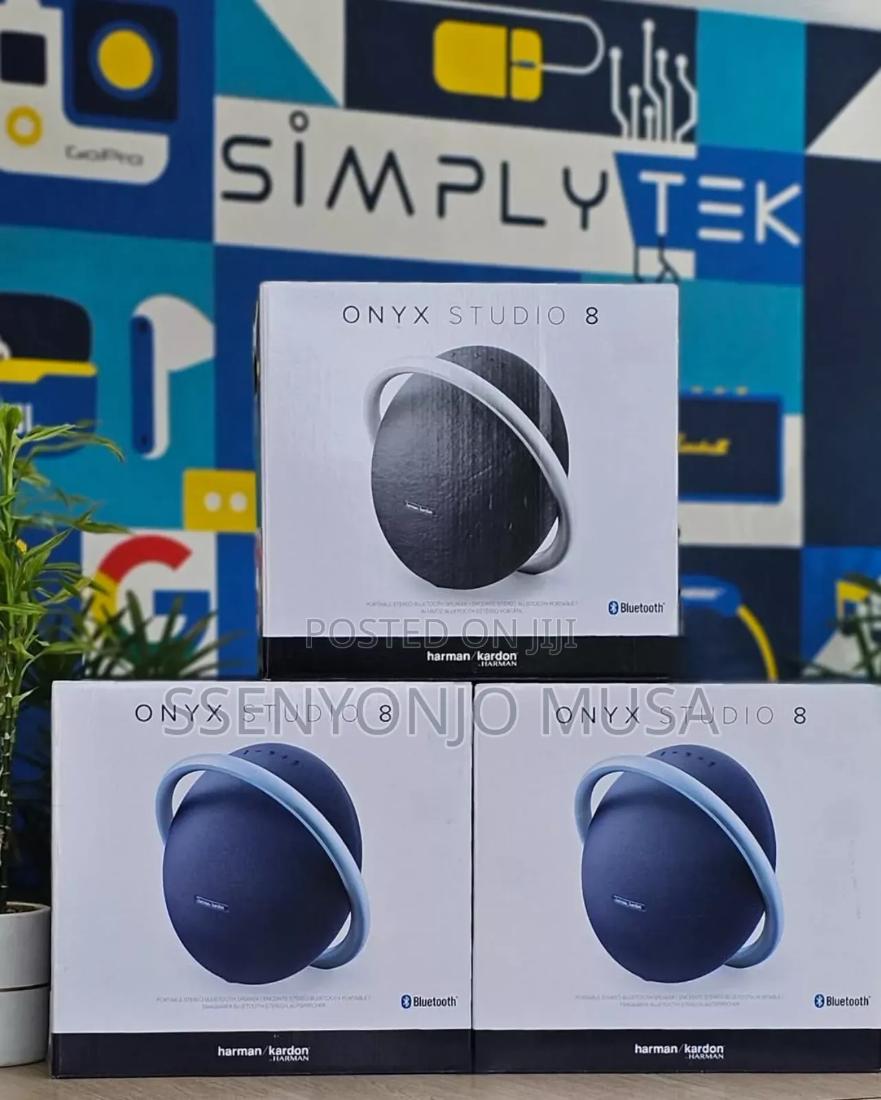 "Harman Kardon Onyx Studio 8 Portable Bluetooth Speaker