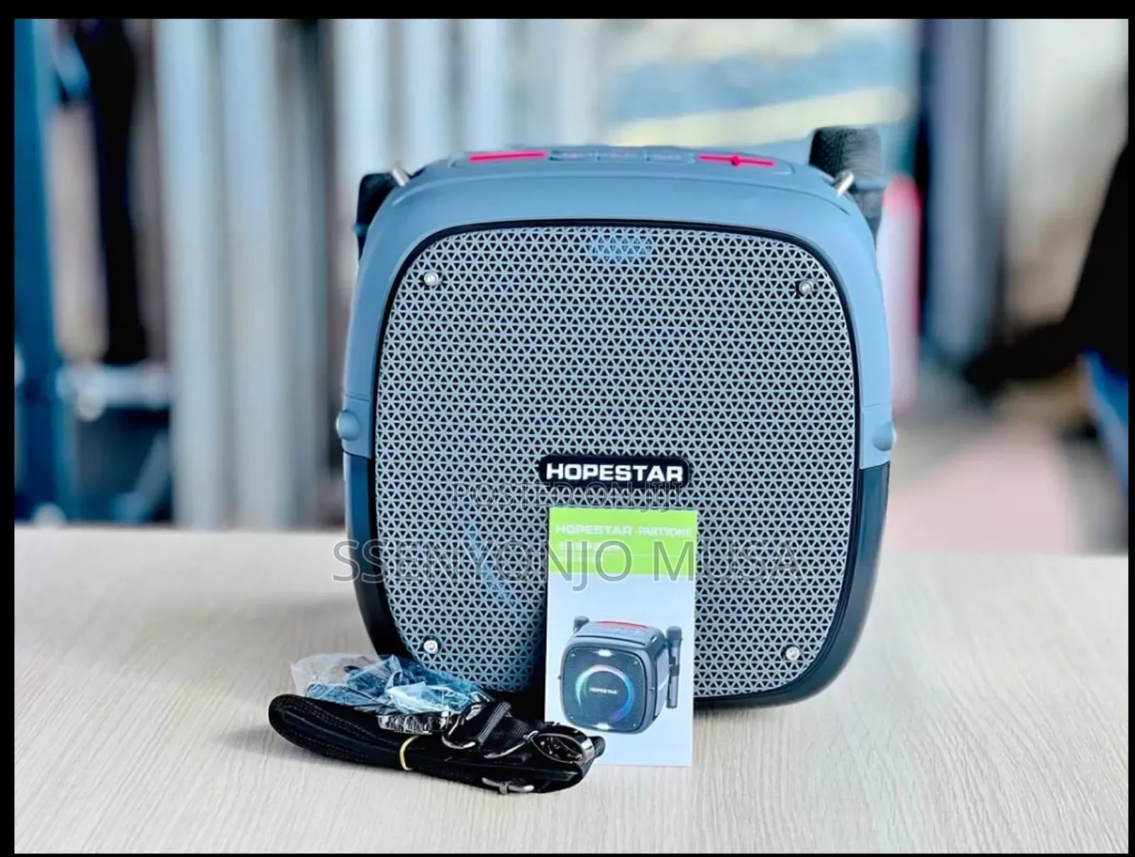 Hopestar Partyone 80w Bluetooth Speaker With Dual Mics"