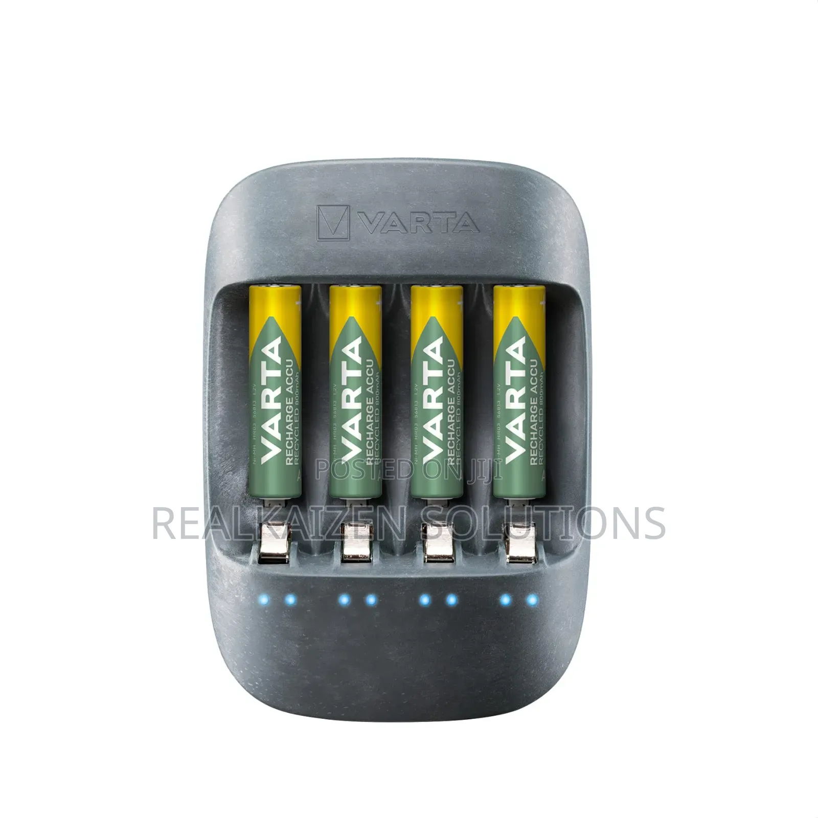 VARTA Eco Battery Charger With 4 Rechargeable Batteries