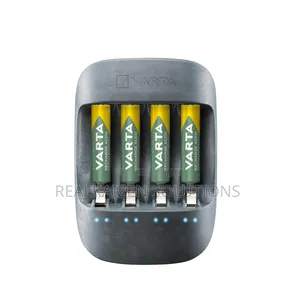 VARTA Eco Battery Charger With 4 Rechargeable Batteries