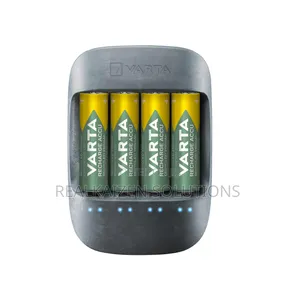 VARTA Eco Battery Charger With 4 Rechargeable Batteries