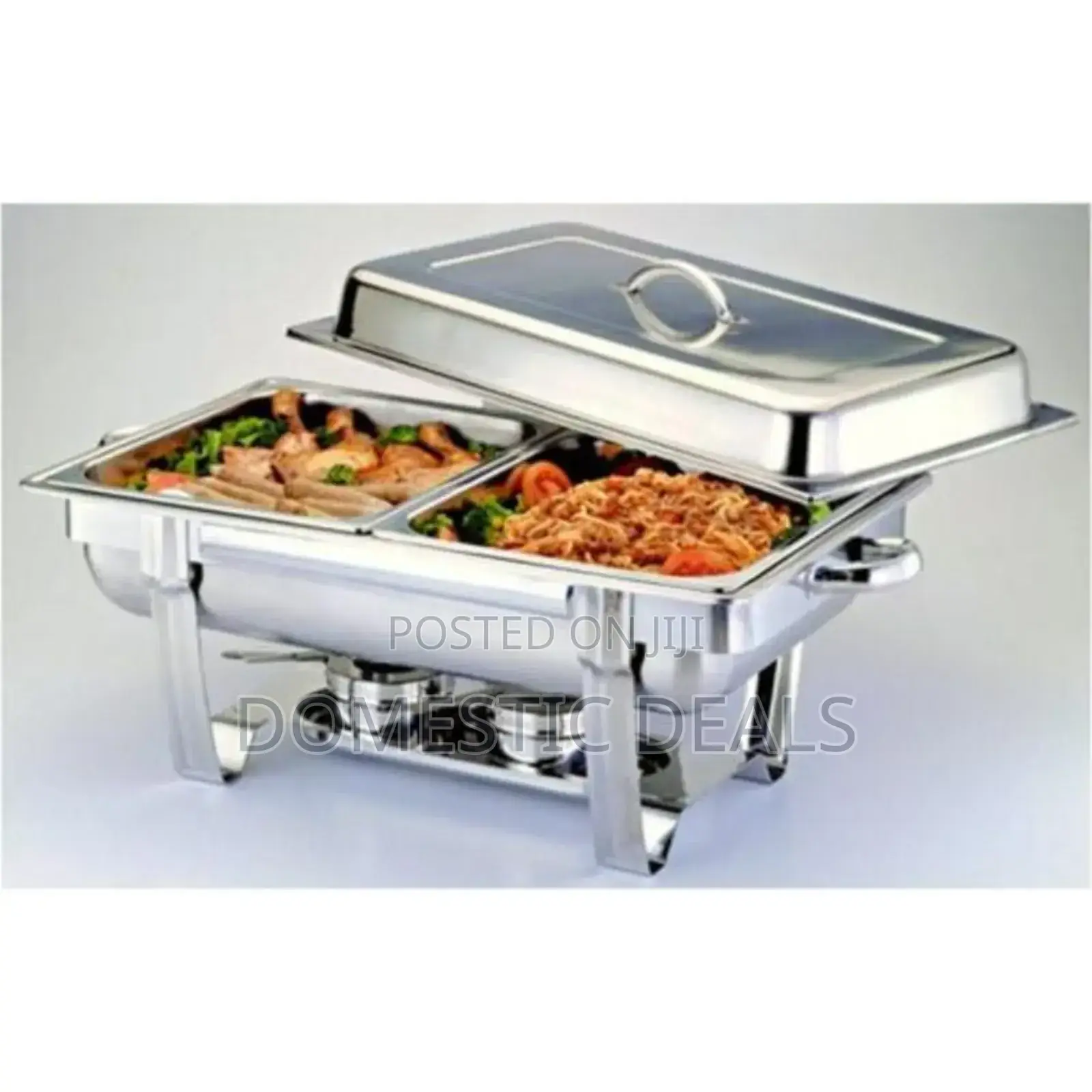 Stainless Steel Double Chaffing Dish