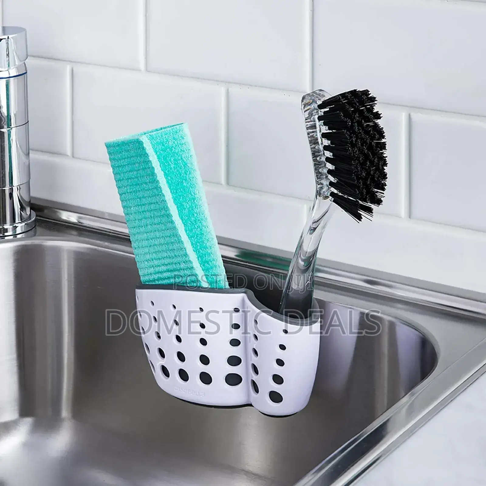 Kitchen Sink Sponge Holder Basket