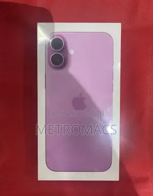 New Apple iPhone 16 Plus 256 GB Pink