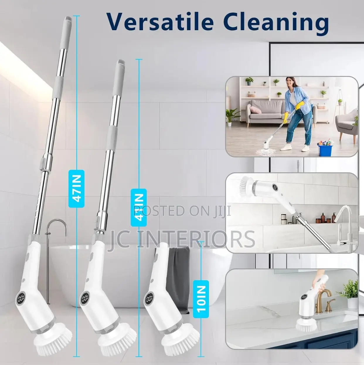 Electric Spin Scrubber