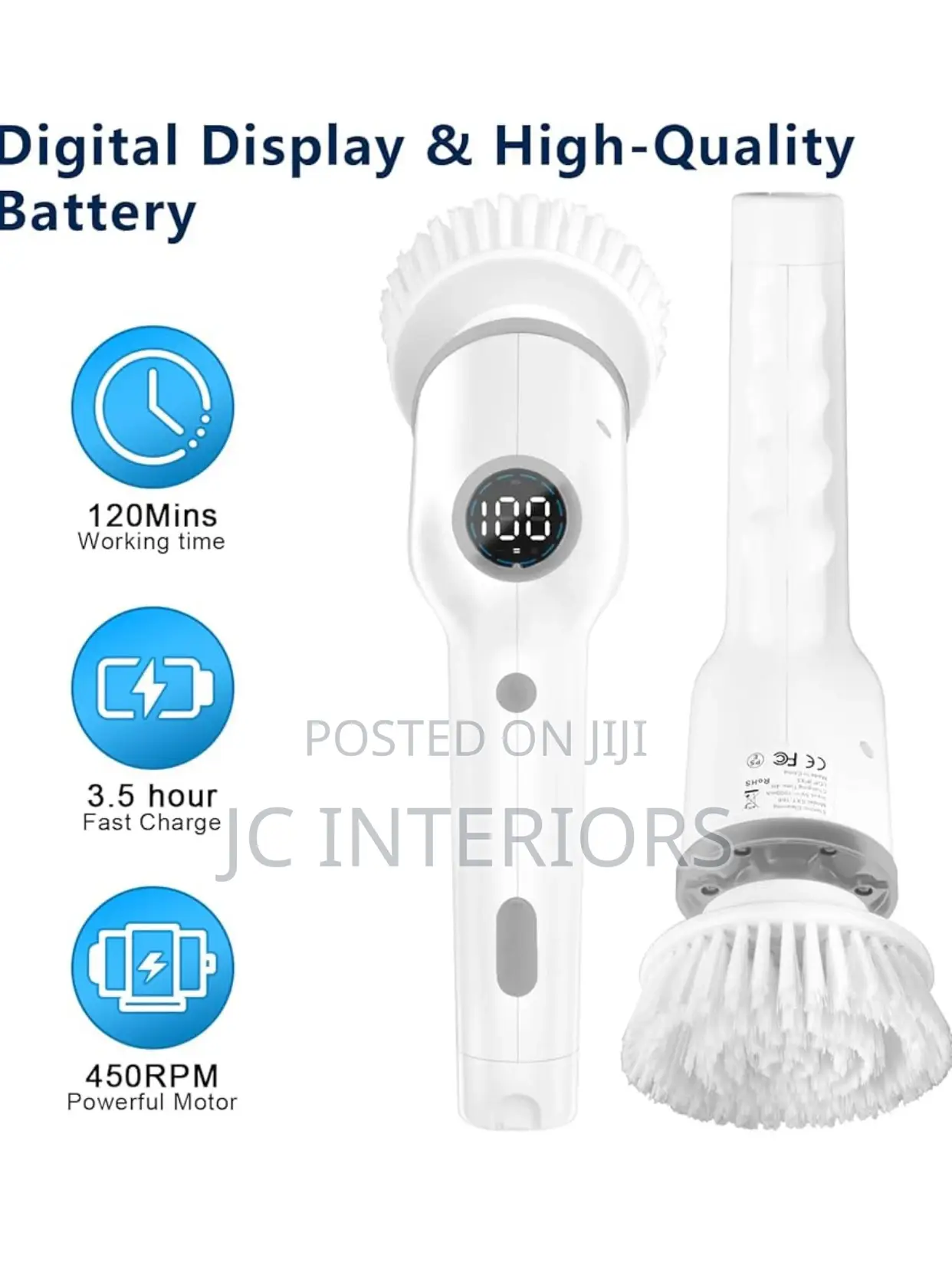 Electric Spin Scrubber