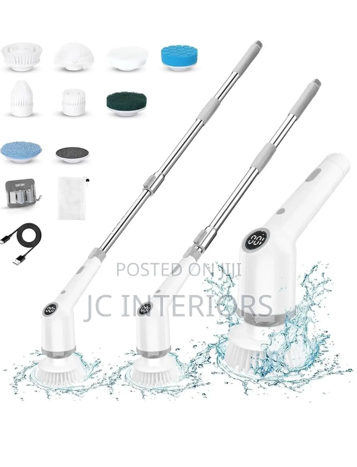 Electric Spin Scrubber
