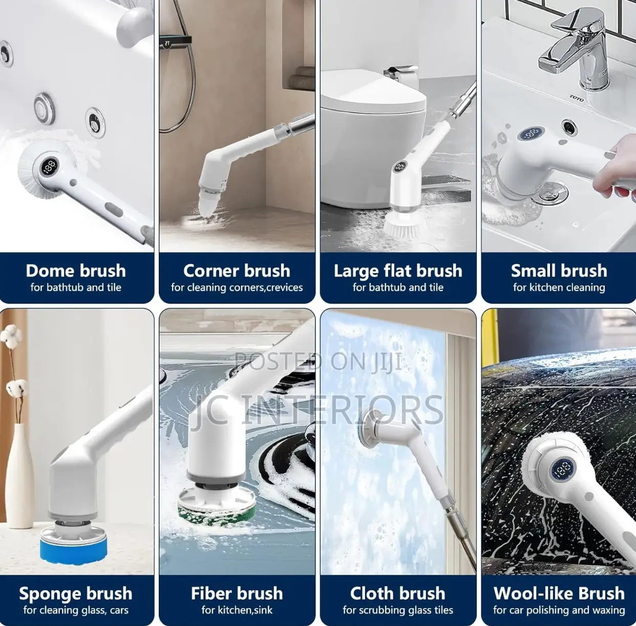 Electric Spin Scrubber