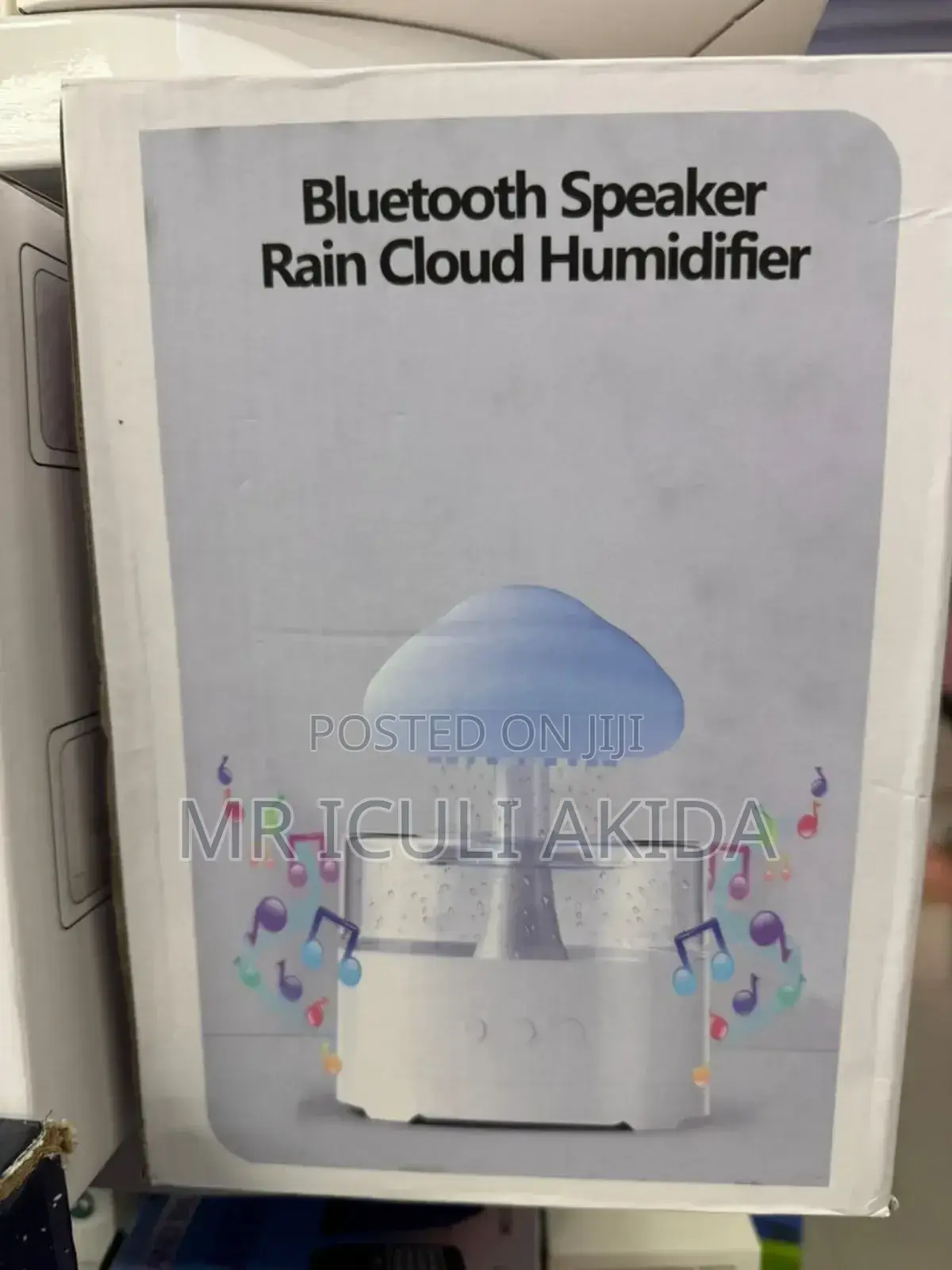 Bluetooth Speaker Rain Cloud Aroma Diffuser Humidifier